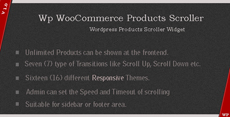 WP Woo-Commerce Products Scroller