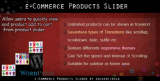 eCommerce Products Slider