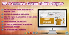 WP eCommerce Custom T-Shirt Design Studio