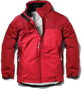 red jacket